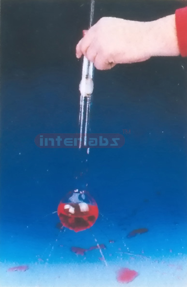 EQUALITY OF PRESSURE IN LIQUIDS (PASCAL'S LAW SYRINGE), GLASS